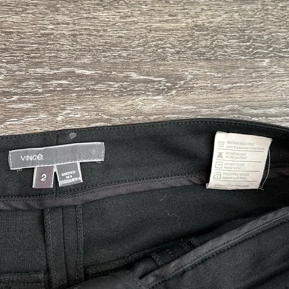Vince Black Legging Skinny Pants Trousers 2 - Picture 4 of 11